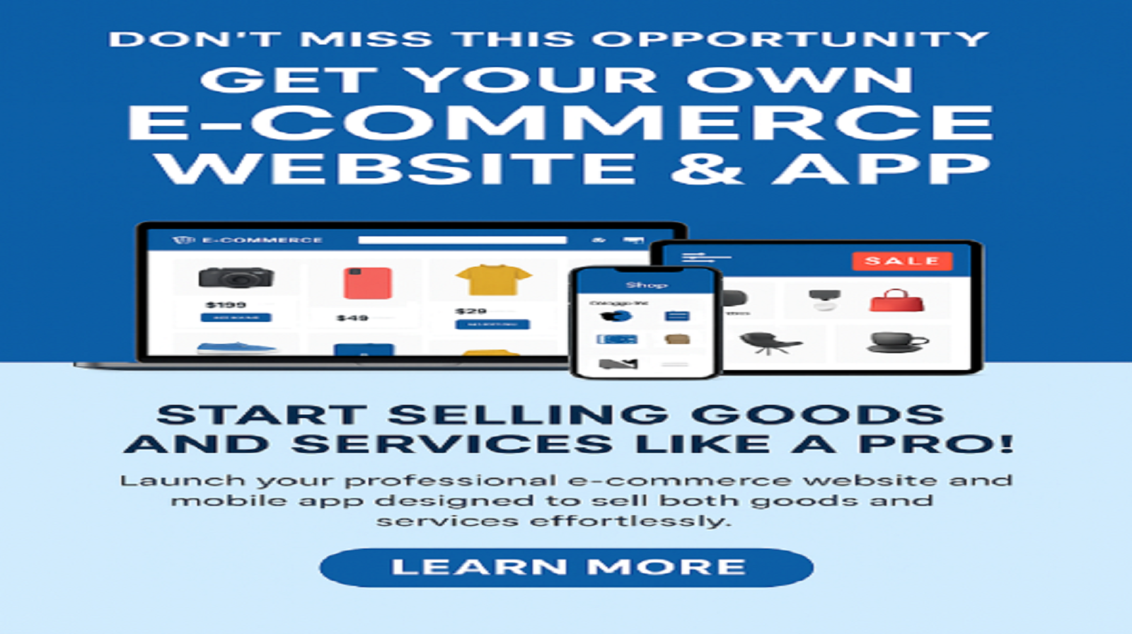Become Your Own Boss in E-Commerce